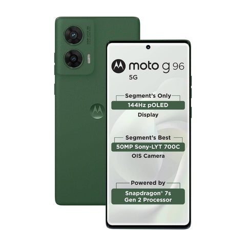 Motorola G96 (Greener Pastures, 8GB+128GB Storage)