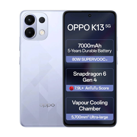 OPPO K13 5G Icy Purple, 8GB+128GB
