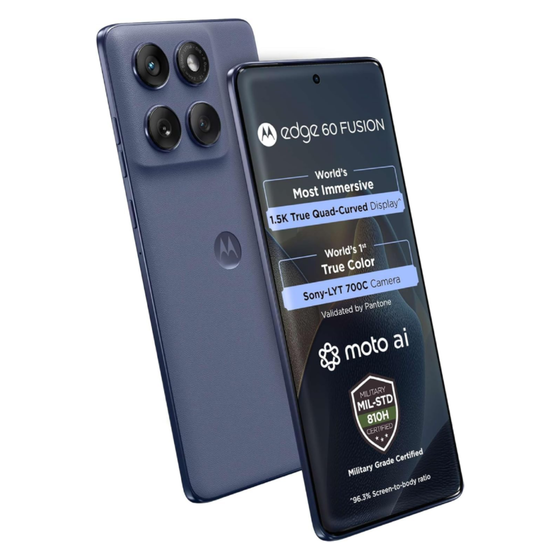 Motorola Edge 60 Fusion 5G (Slipstream, 12GB + 256GB Storage)