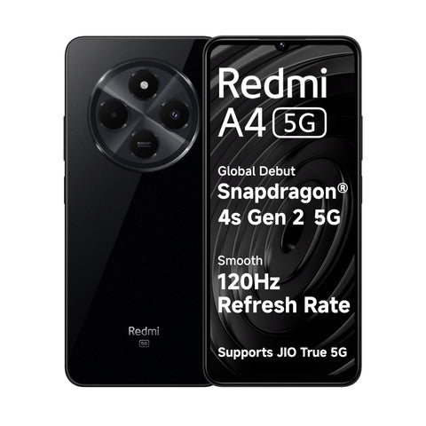 Redmi A4 5G Starry Black, 4GB+128GB