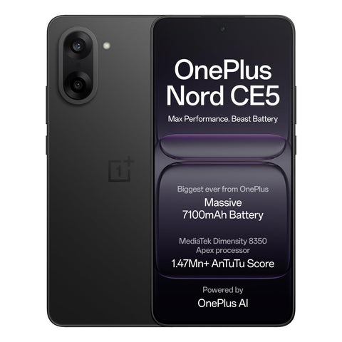 OnePlus Nord CE 5 5G Black Infinity, 8GB + 128GB