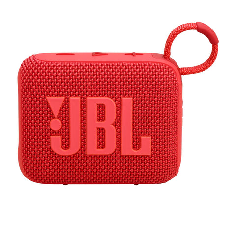 JBL Go 4 Wireless Bluetooth Speaker, Red
