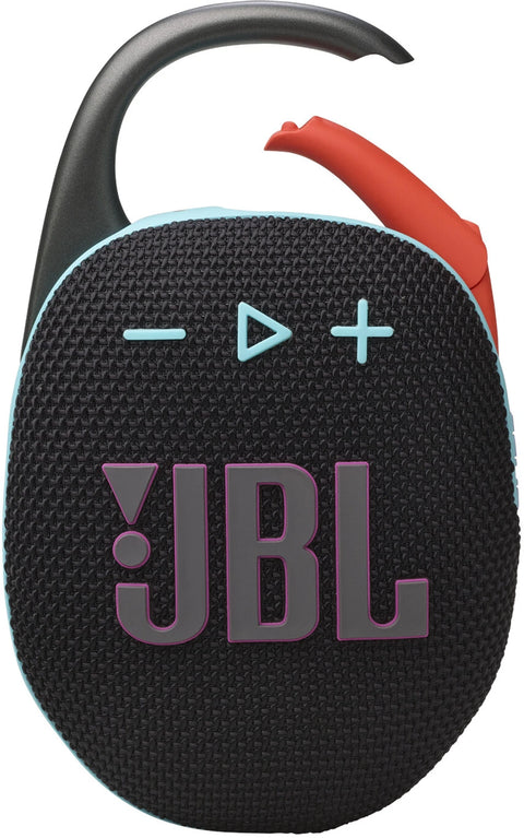 JBL Clip 5 Wireless 7W Bluetooth Speaker, Black & Orange