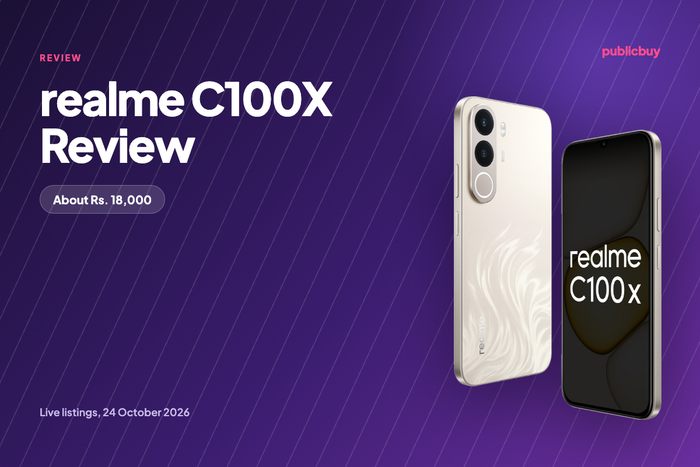 realme C100X Review