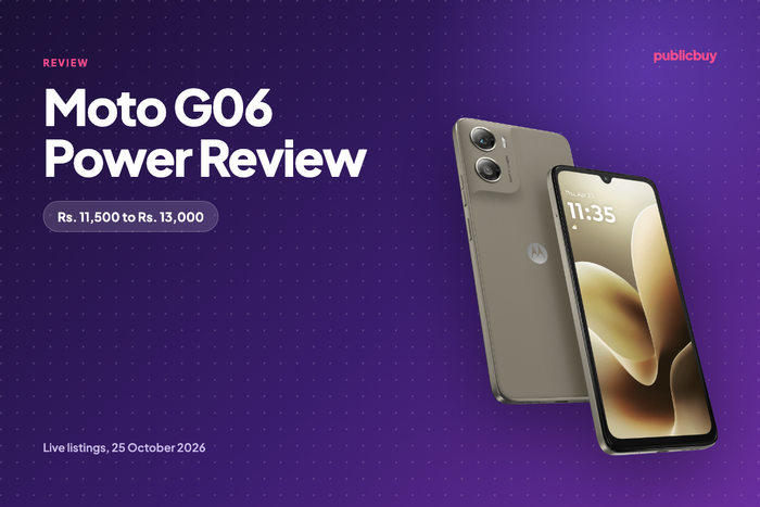 Moto G06 Power Review