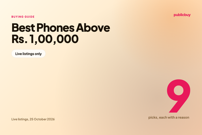 Best Phones Above Rs. 1,00,000