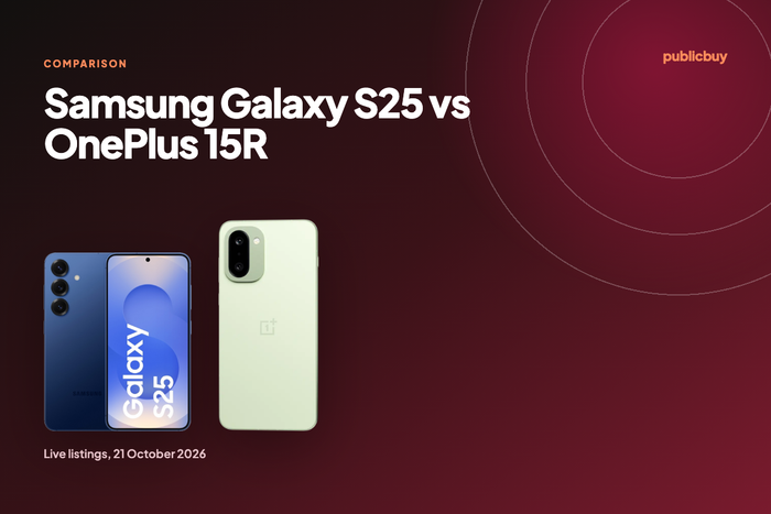 Samsung Galaxy S25 vs OnePlus 15R