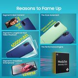 Samsung Galaxy F70e 5G Spotlight Blue, 4GB + 128GB