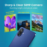 Samsung Galaxy F70e 5G Spotlight Blue, 4GB + 128GB