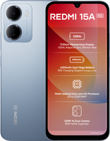 Redmi 15A 5G in Awesome Blue