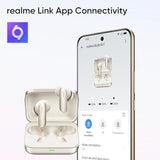 realme Buds Air7 Earbuds ANC 52H Playback Ivory Gold