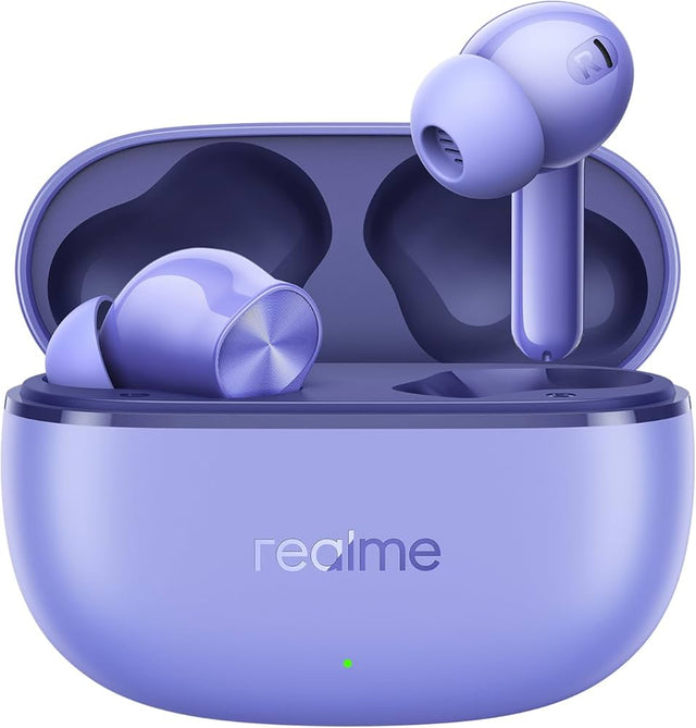 realme Buds T200 Lite Earbuds 48H Playback Aurora Purple