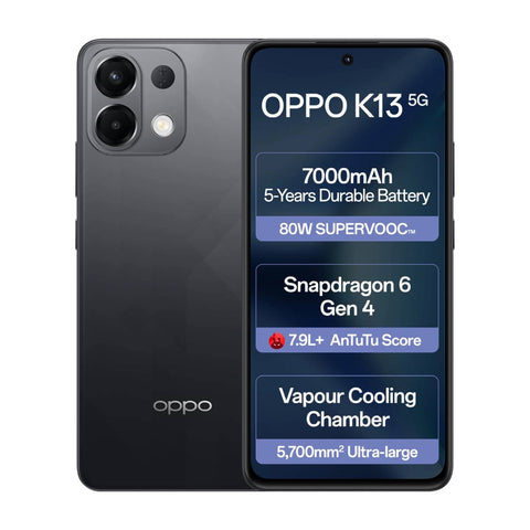 OPPO K13 5G Prism Black, 8GB+128GB