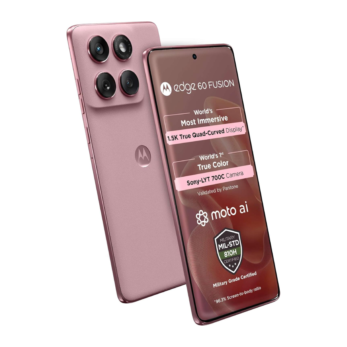 Motorola Edge 60 Fusion 5G (Zephyr, 12GB + 256GB Storage