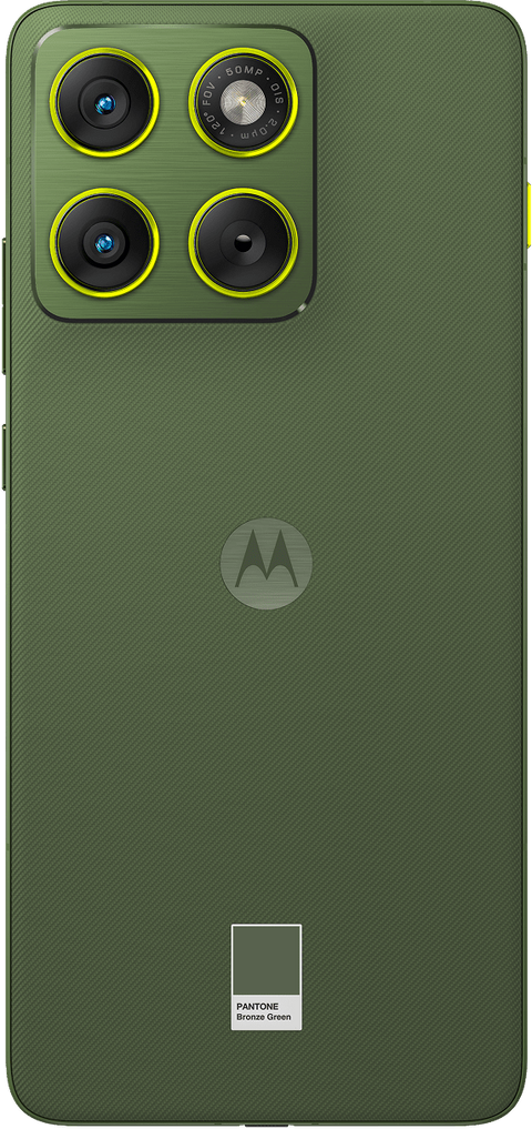 Motorola Edge 70 in Bronze Green