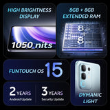 Vivo T4X 5G (Marine Blue, 6GB+128GB)