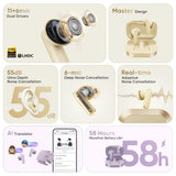 realme Buds Air 8 ANC Earbuds 58H Playtime Master Gold