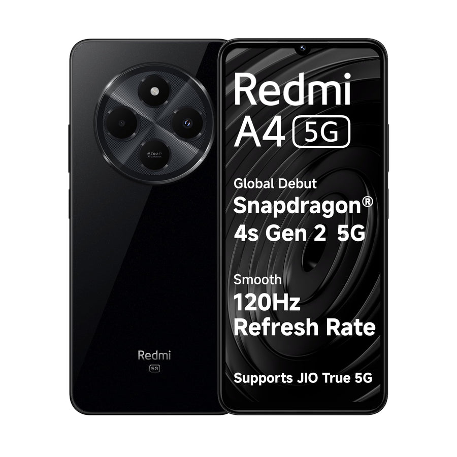 Redmi A4 5G Starry Black, 4GB+128GB