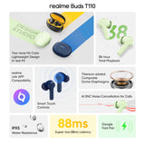 realme Earbuds T110 (Country Green)