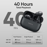 realme Buds T310 Vibrant Black