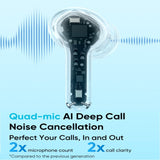 realme Buds T200x (Frost Blue)