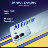 Vivo T4X 5G (Marine Blue, 6GB+128GB)