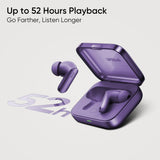 realme Buds Air7 Earbuds ANC 52H Playback Lavender Purple