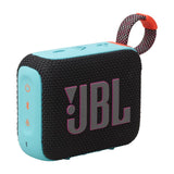 JBL Go 4 Wireless Bluetooth Speaker, Black & Orange