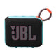 JBL Go 4 Wireless Bluetooth Speaker, Black & Orange