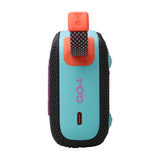 JBL Go 4 Wireless Bluetooth Speaker, Black & Orange