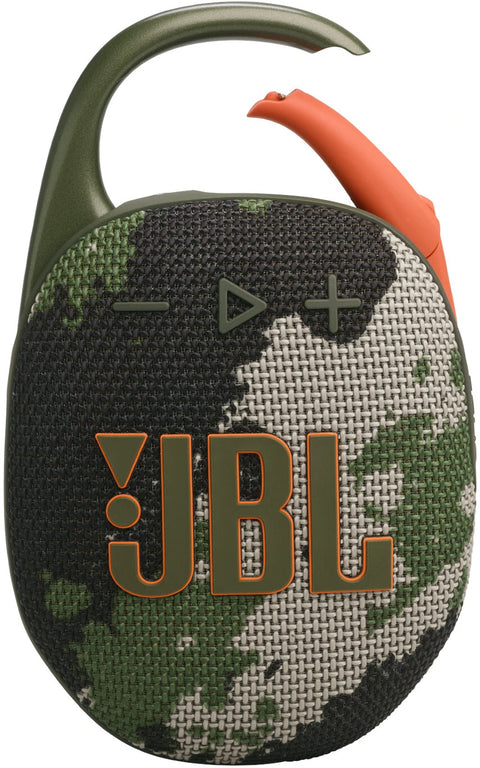 JBL Clip 5 Wireless 7W Bluetooth Speaker, Squad