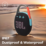 JBL Clip 5 Wireless 7W Bluetooth Speaker, Black & Orange