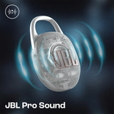 JBL Clip 5 Wireless 7W Bluetooth Speaker, White
