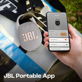 JBL Clip 5 Wireless 7W Bluetooth Speaker, White