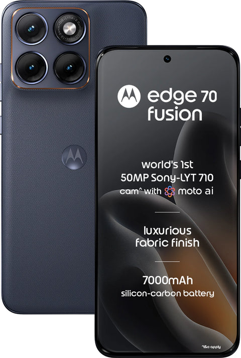 Motorola Edge 70 Fusion (Silhouette, 12GB + 256GB)