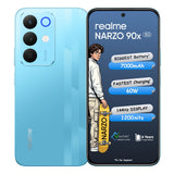 realme NARZO 90x 5G (Flash Blue, 6GB+128GB)