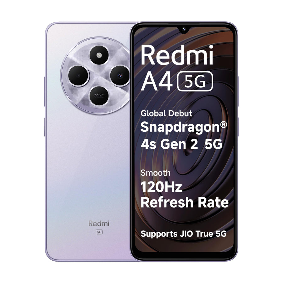Redmi A4 5G Sparkle Purple, 4GB+128GB