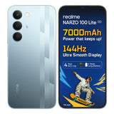 realme Narzo 100 Lite 5G Frost Silver, 4GB + 128GB
